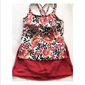 Lands’ End Tankini Set size 10